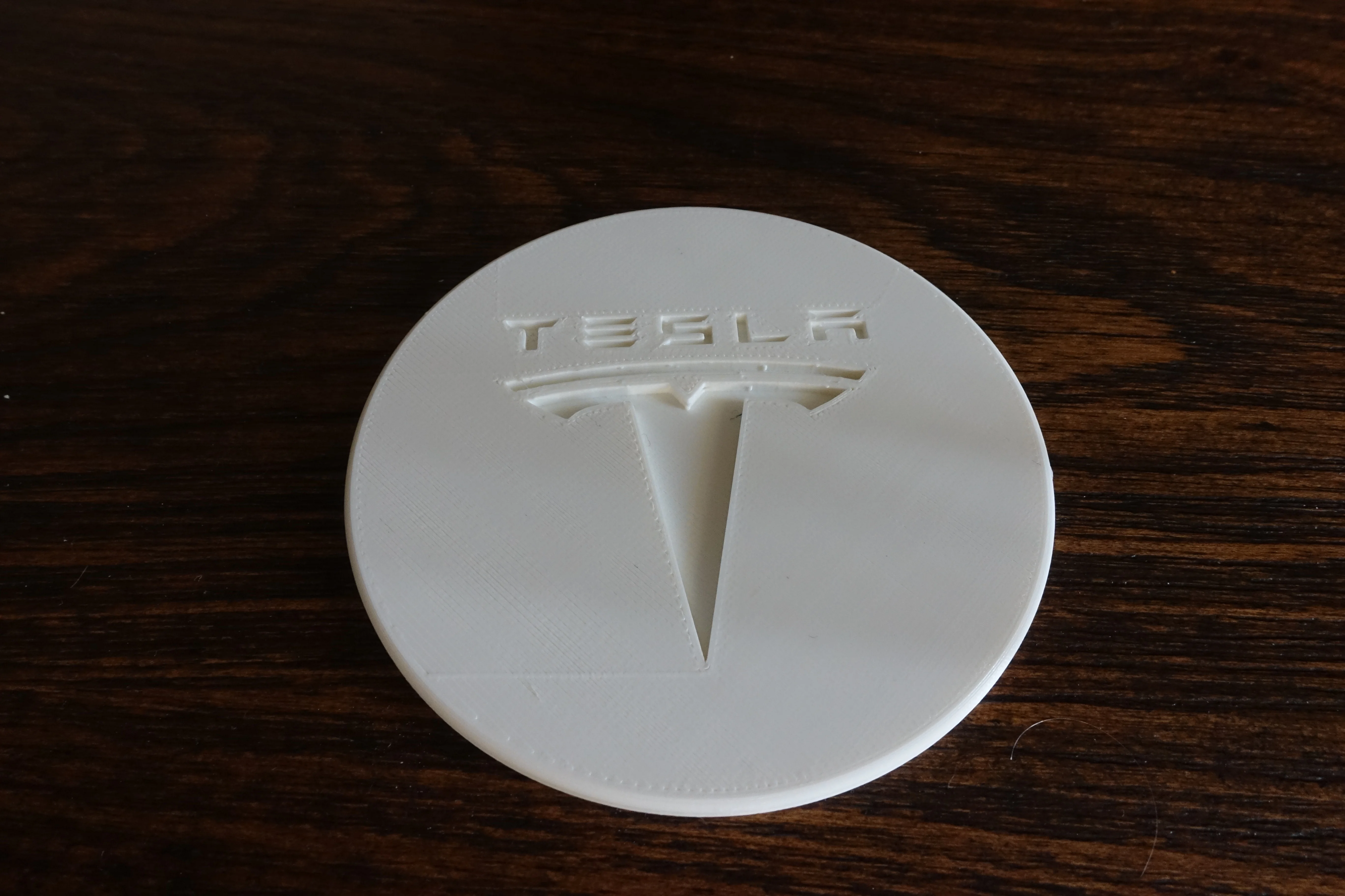 Tesla Logo Coaster