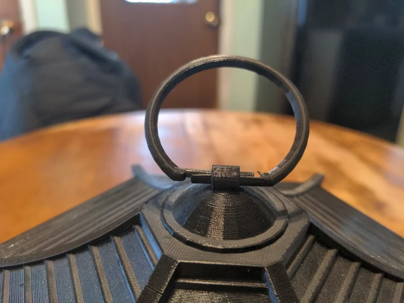New Shoji outdoor lantern Roof Top hook