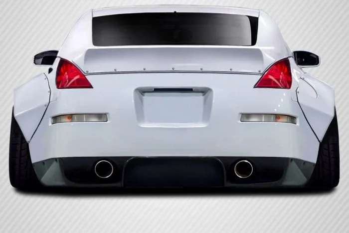 nissan 350z rocket bunny diffuser 1/10 scale
