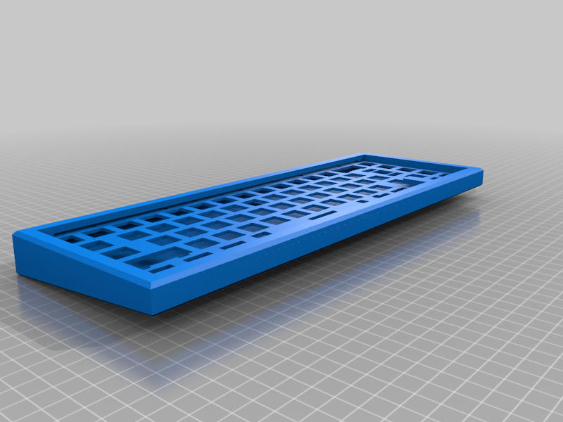 Gasket and top mounted 65% keyboard