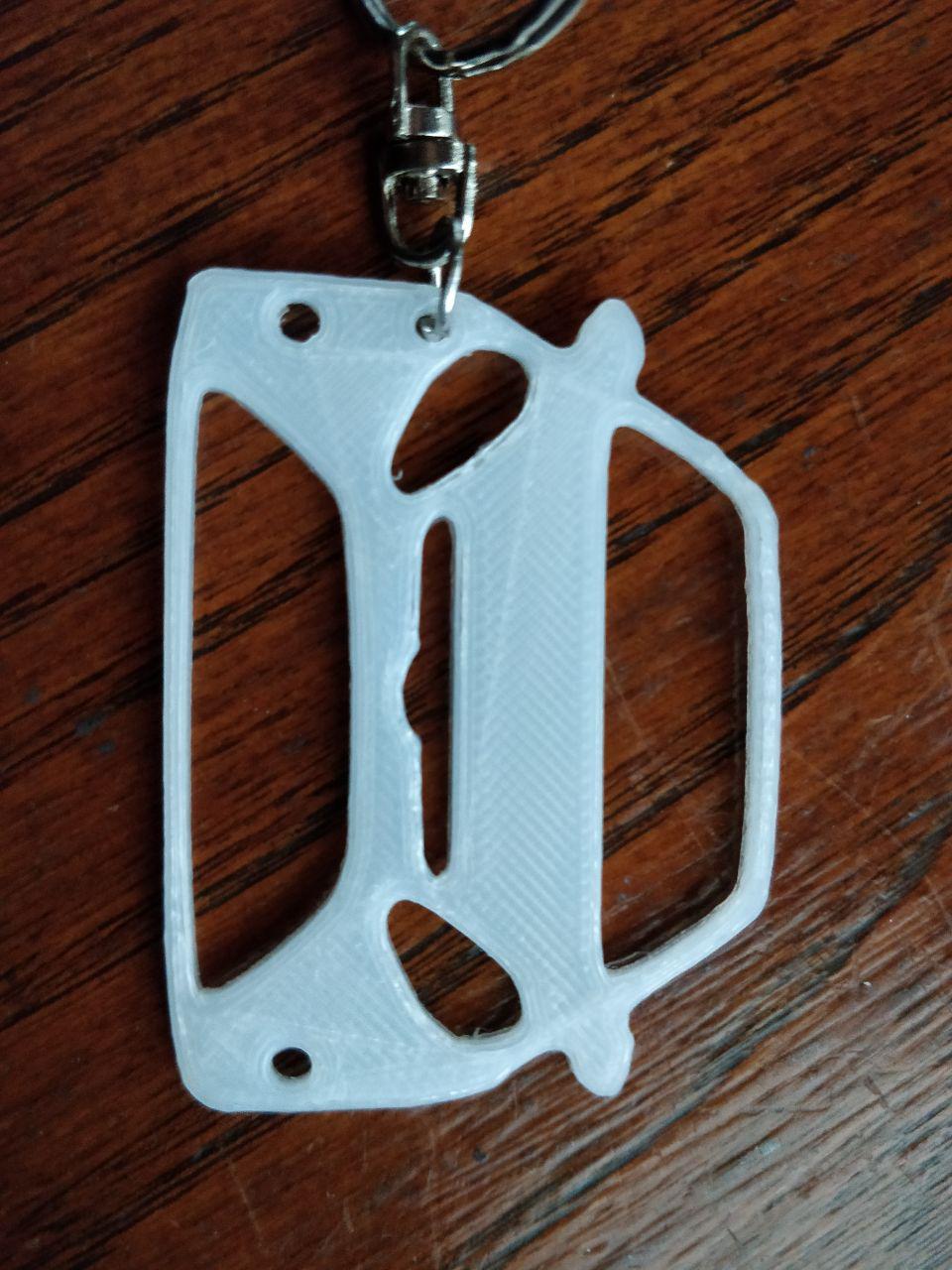 Ford Fiesta MK7 Keychain