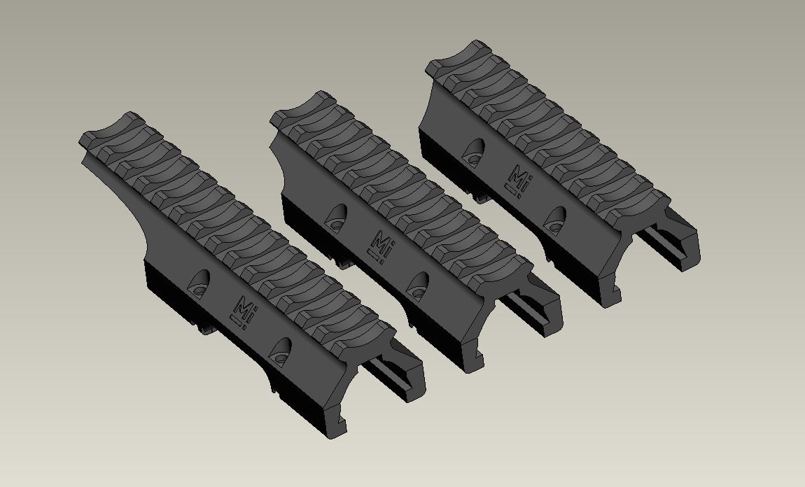 MP5 top picatinny rail mount