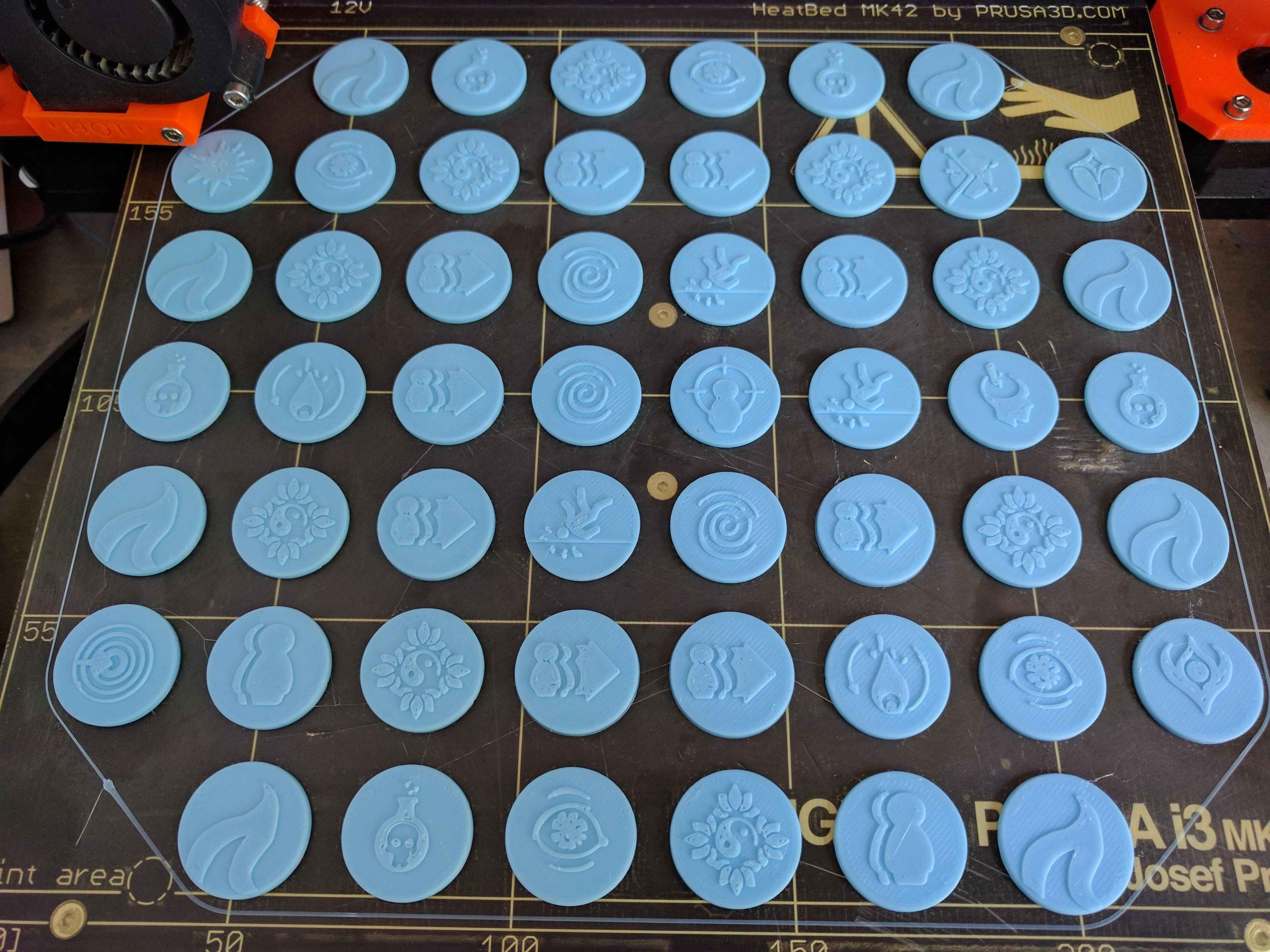 Dice Throne PnP Edition Status Tokens