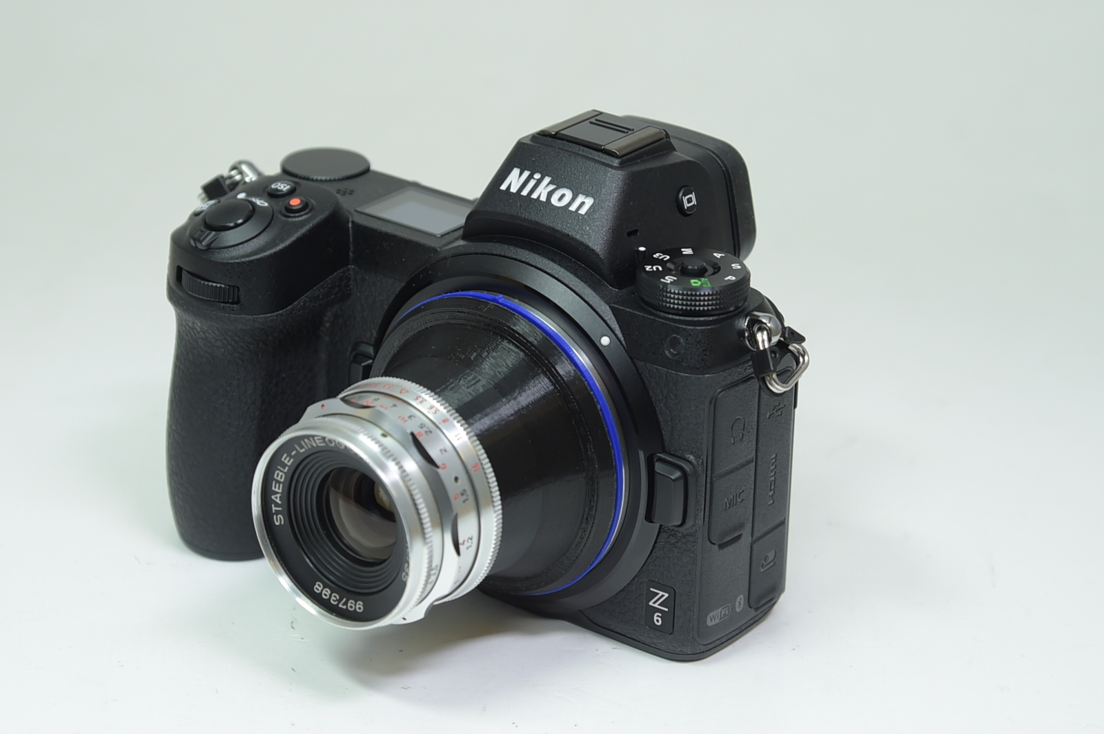 Nikon Z Mount to Braun Paxette 39mm Adapter