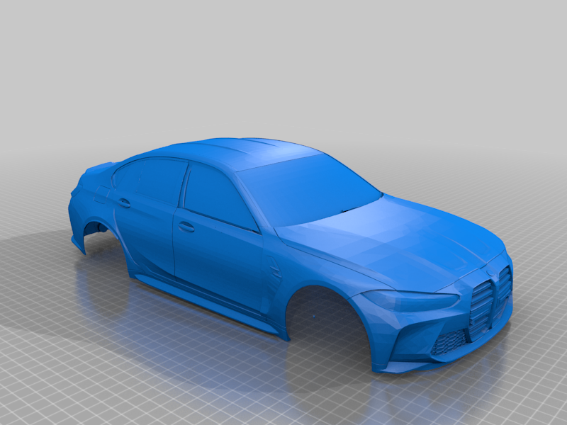 1/10 BMW M3 G80 RC car body