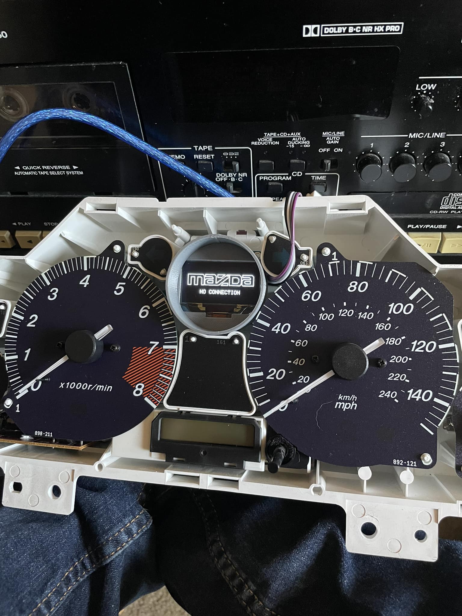 Oil Pressure Gauge Delete OLED Display
