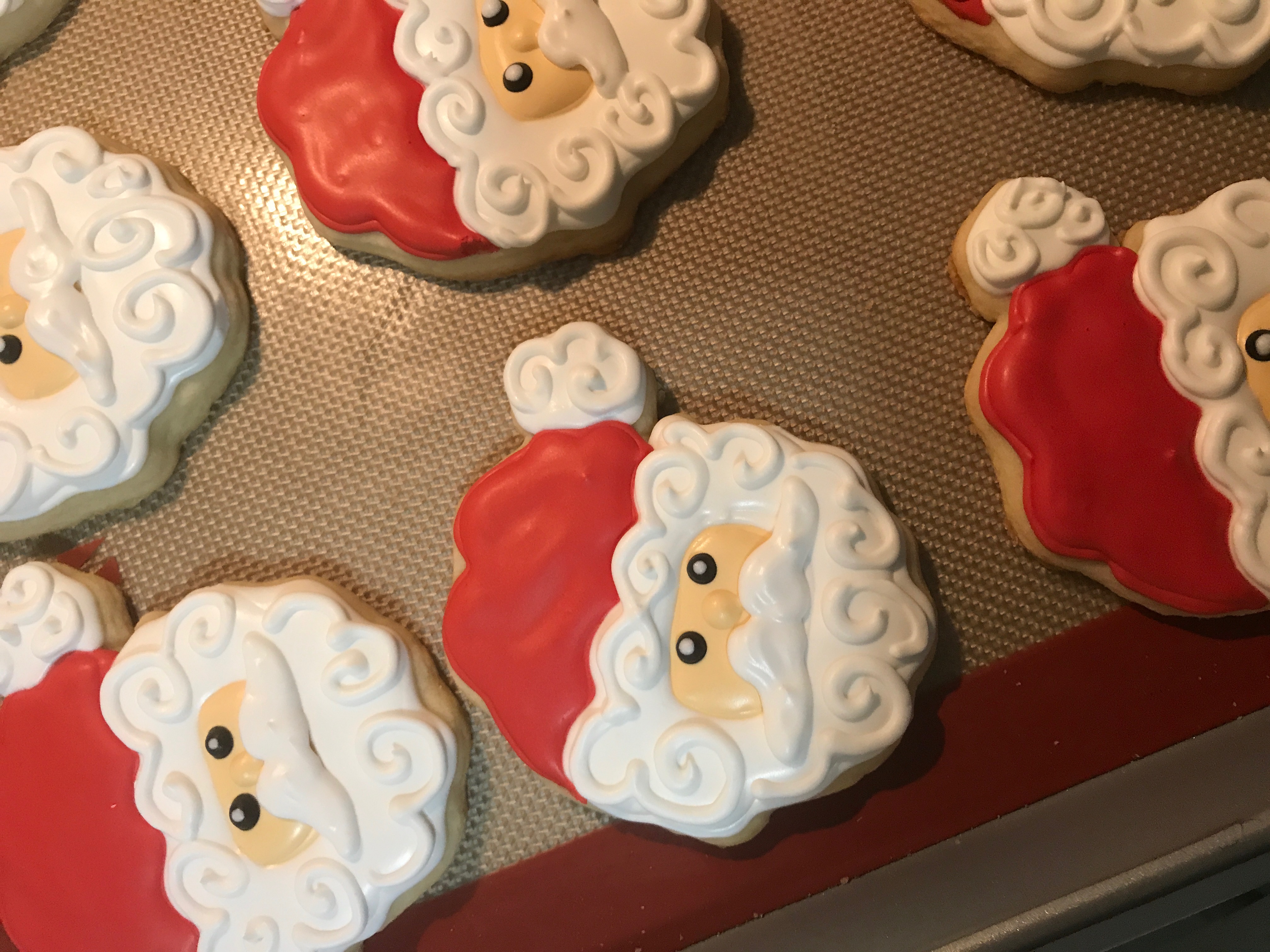 Santa Head cookie cutter remix