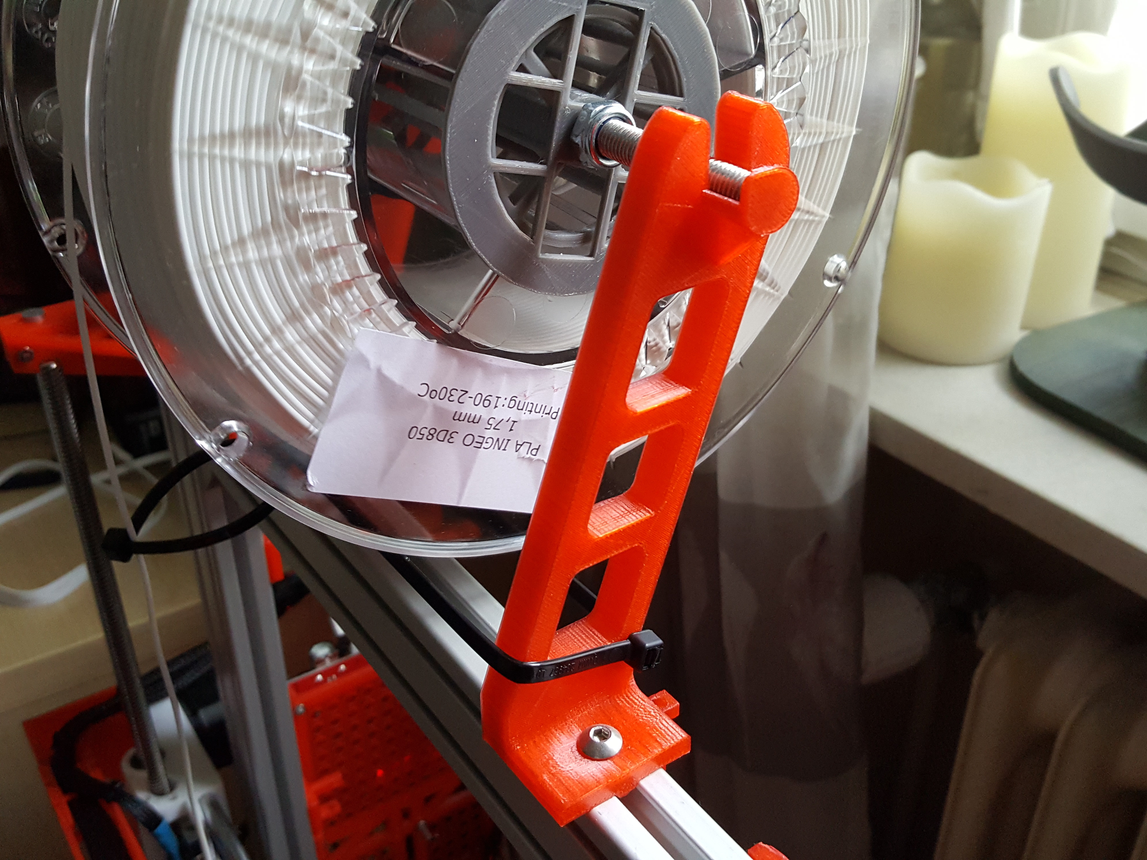 AM8 Spool holder with spacer