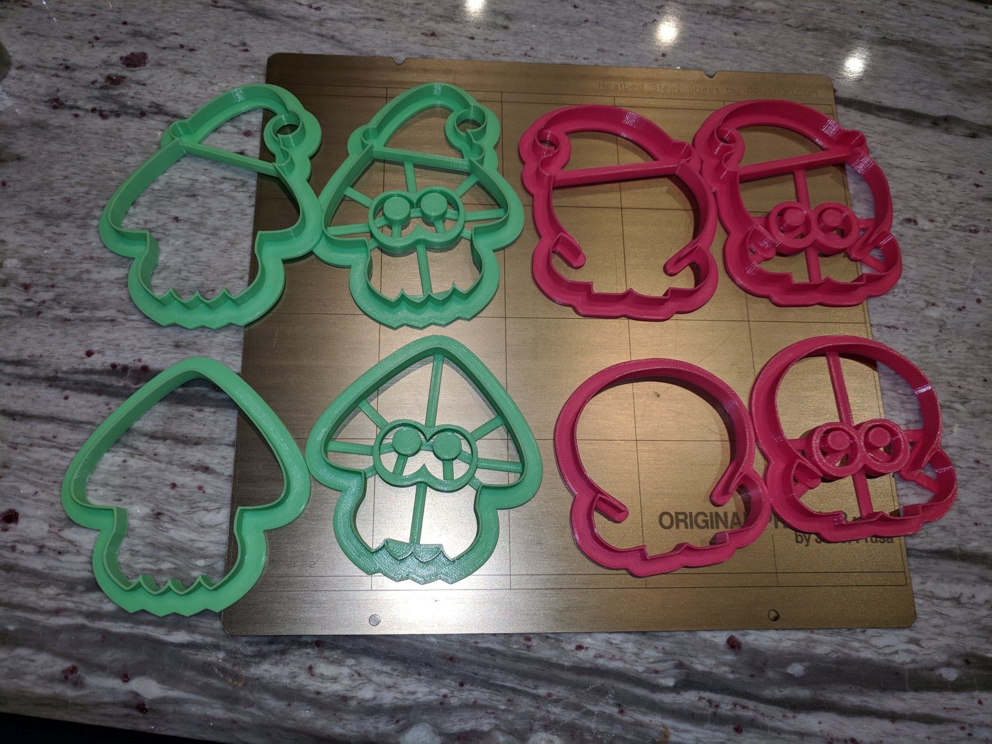 Splatoon Cookie Cutters