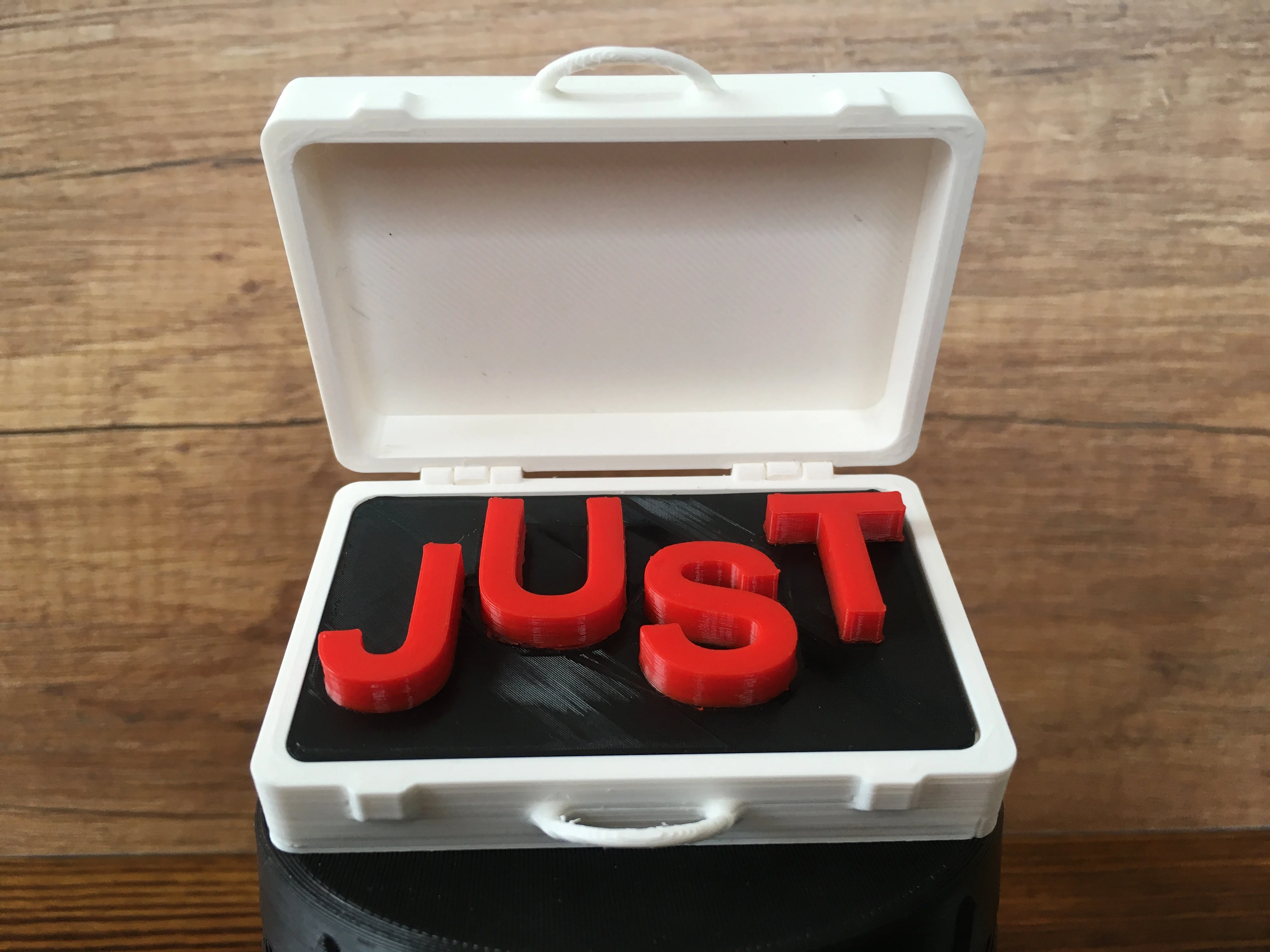 "Just in case" you need it.