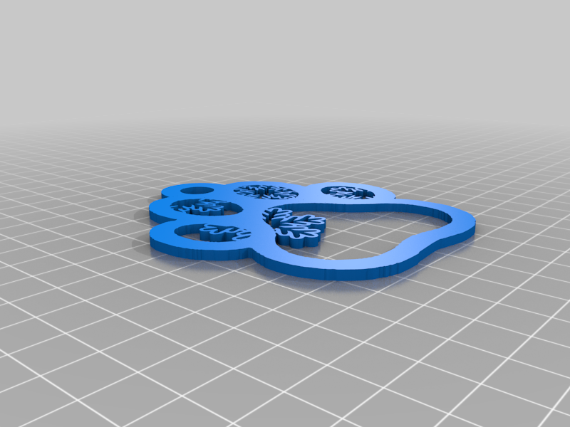 Pawprint Ornament