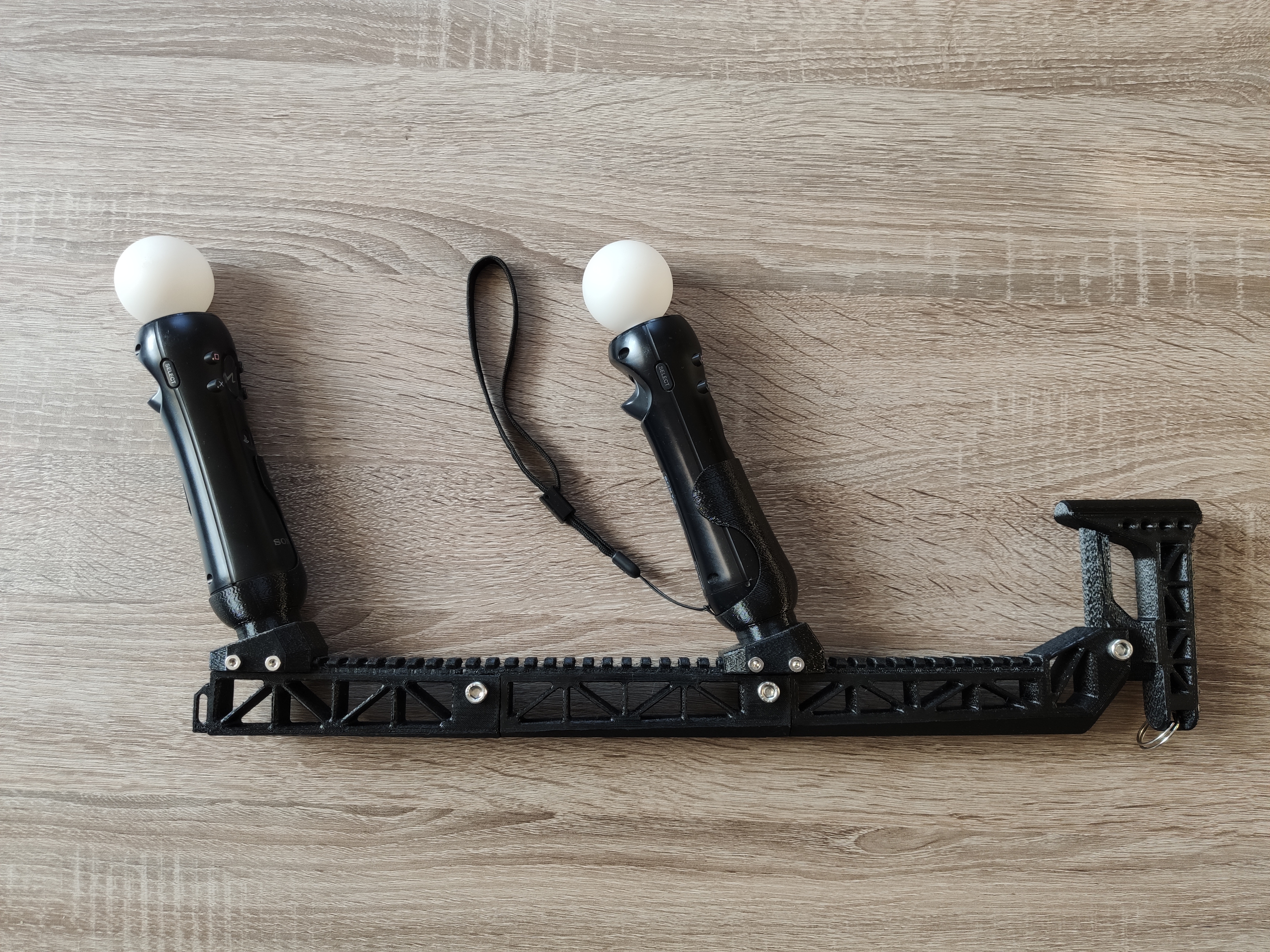 PSMove Controller grip for VRGM VR Stock V2