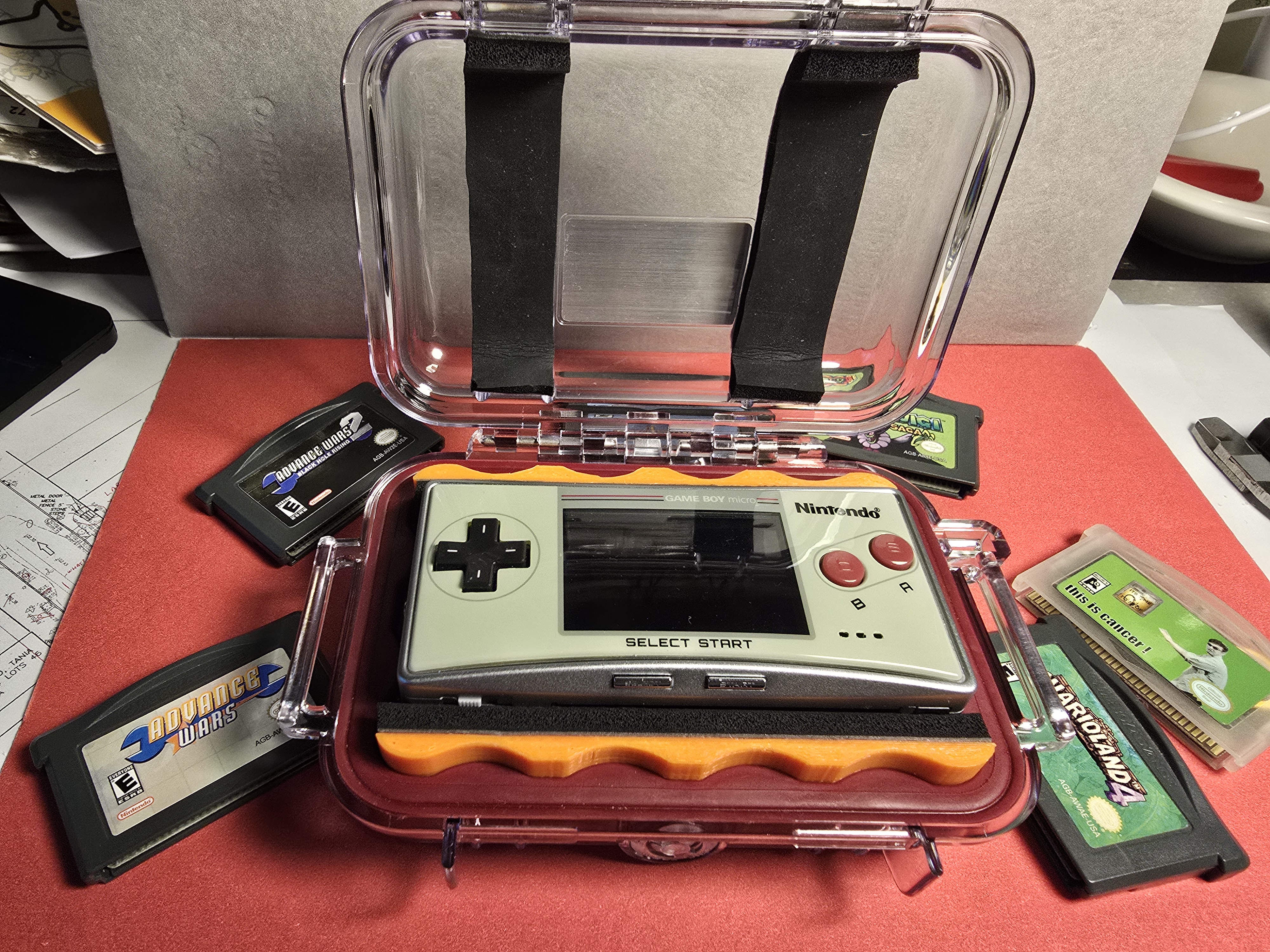 Pelican 1010 Micro Case for GameBoy Micro