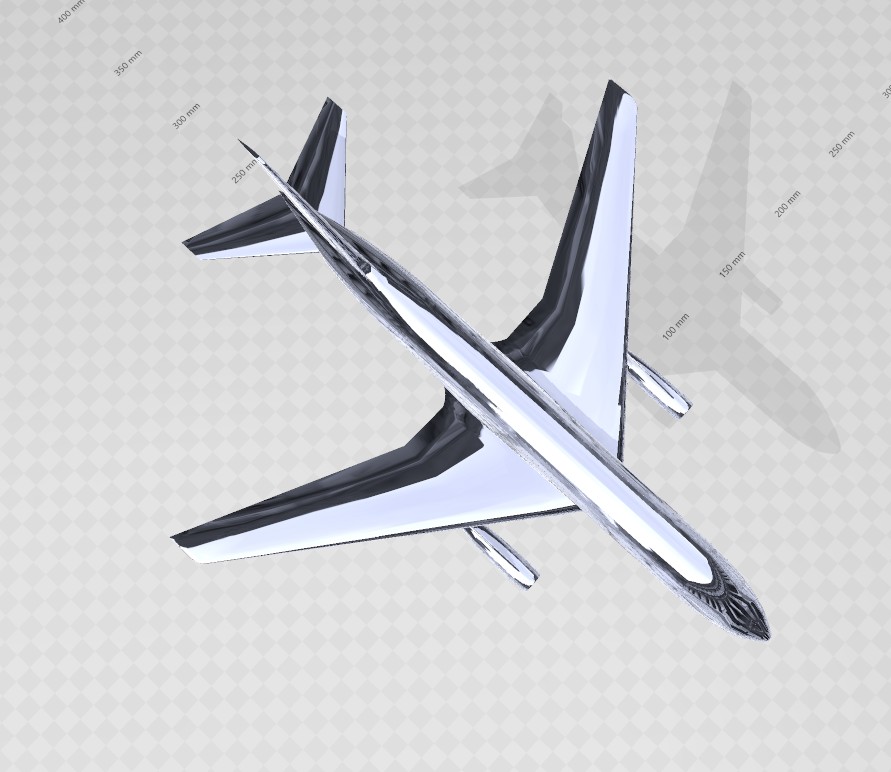 Convair Model 60 JT8D-219 1:150 Scale - 737-200 Advance-class Transitional Variant
