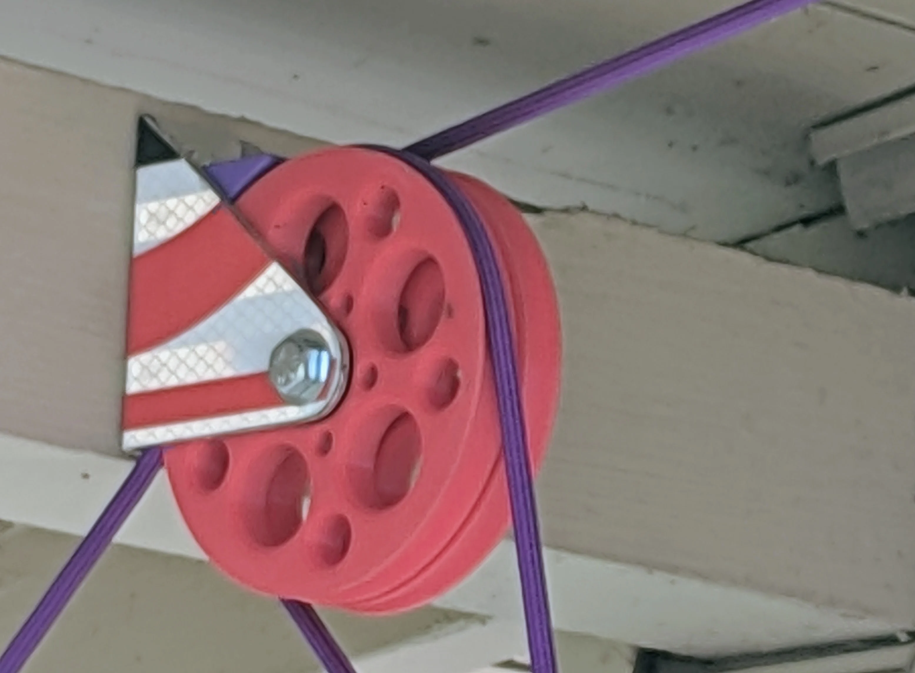4" Double Pulley with Aluminum Housing