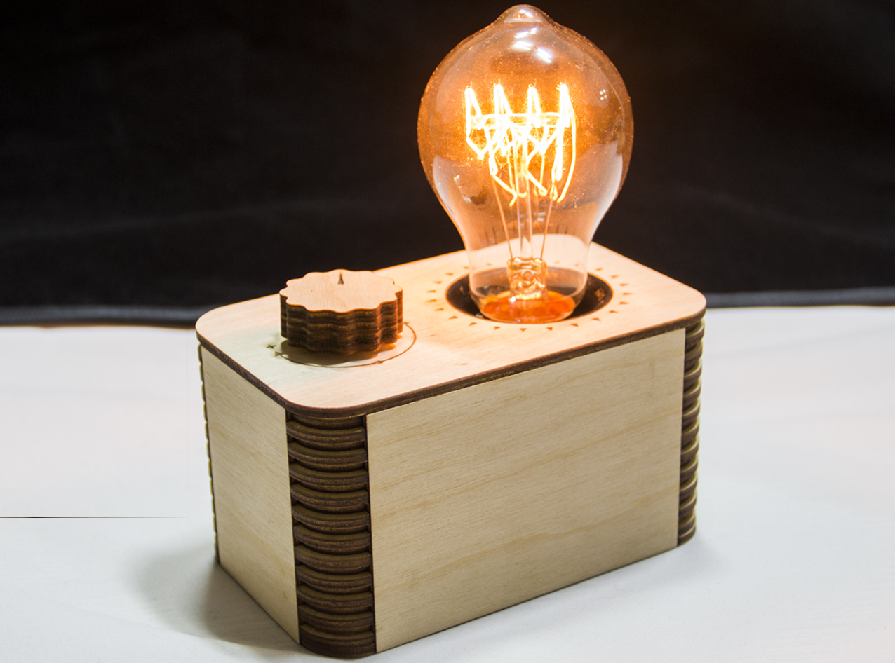 Edison Lamp with Dimmer