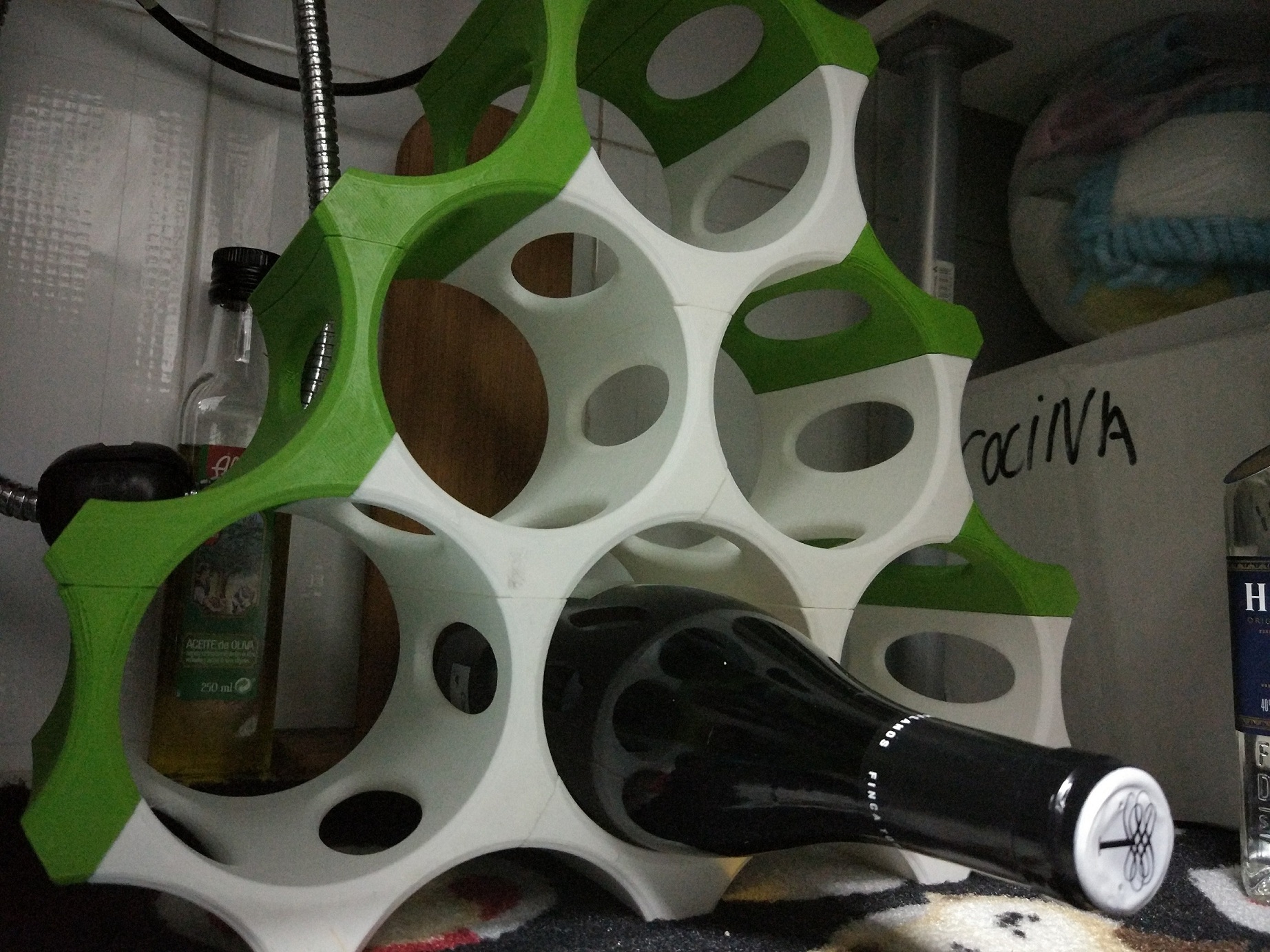 Modular Wine Rack - some finishing parts