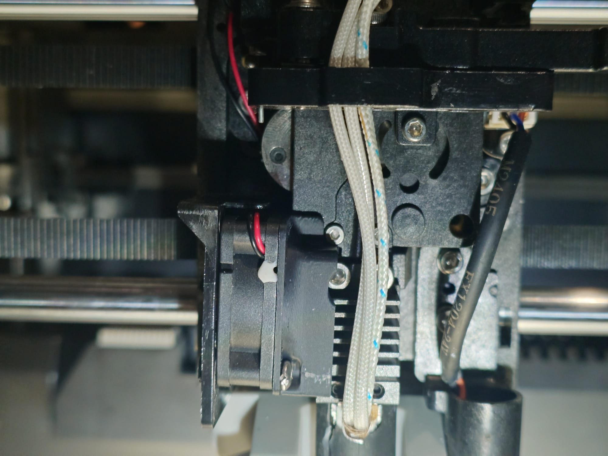 Qidi Plus 4 Hotend air duct