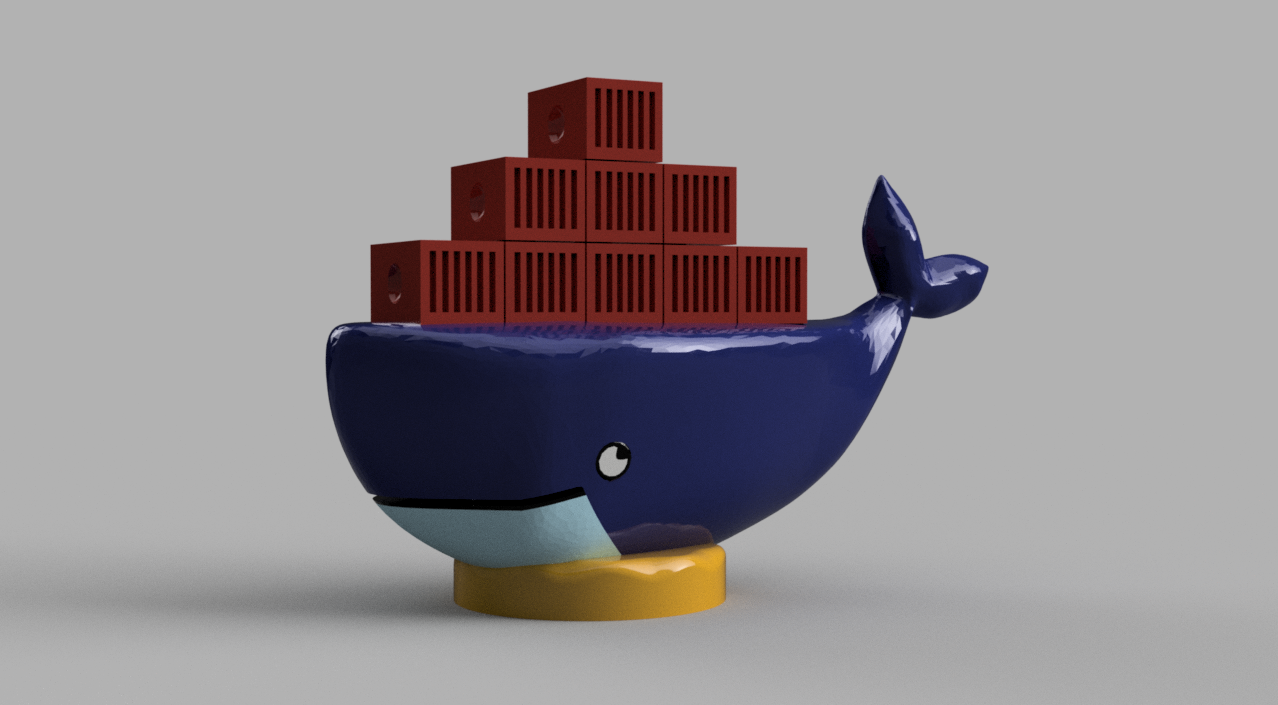 Docker Logo - Multicolor