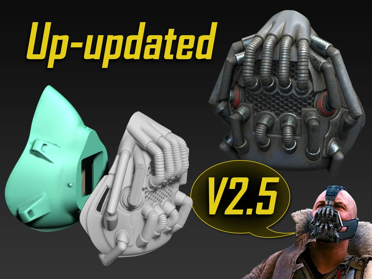 COVID-19 Mask Cap, Bane Edition