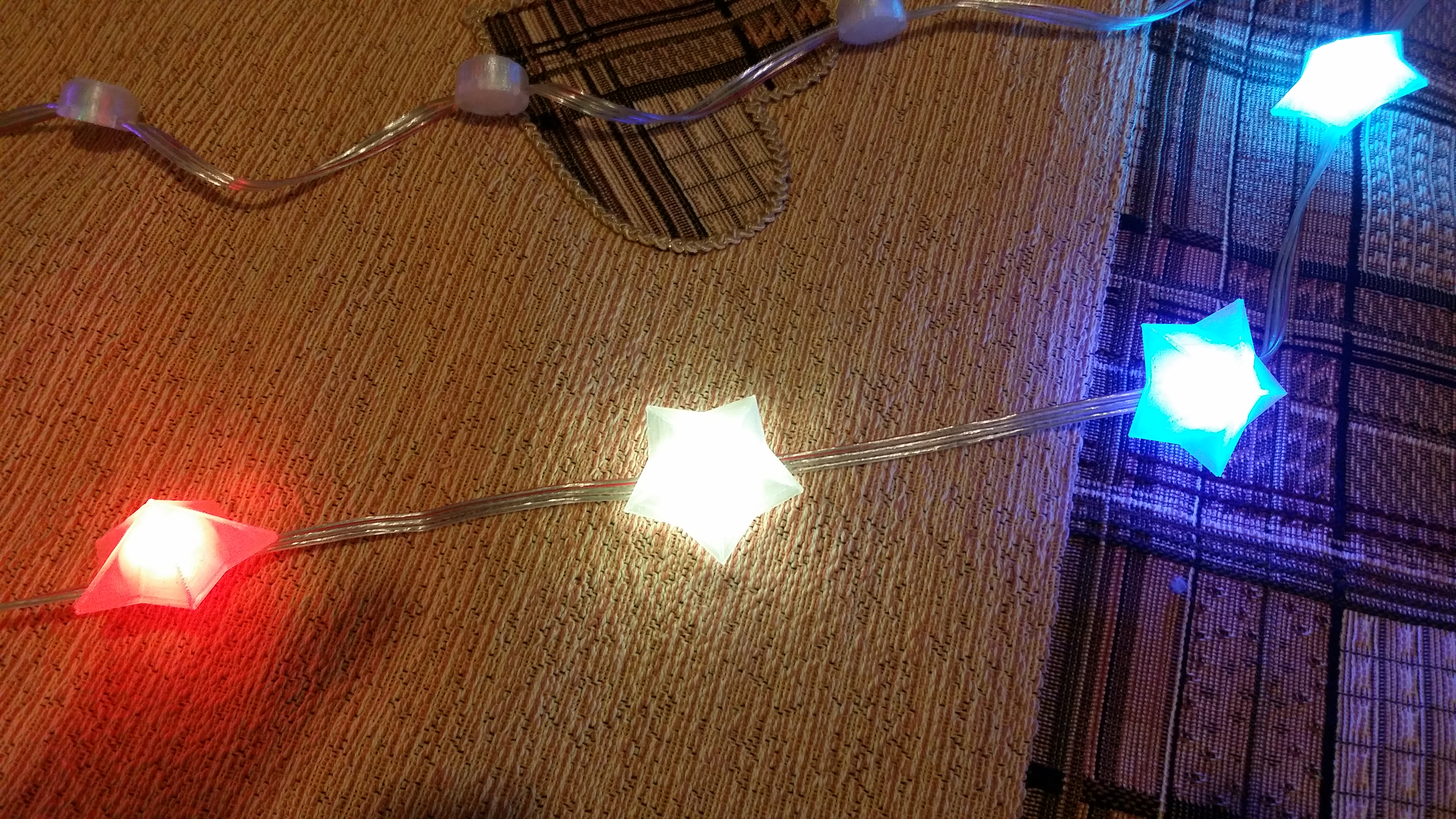 Christmas garland / Гирлянда на светодиодах WS