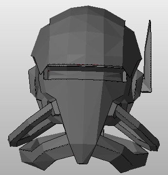 SWG Composite Helmet, low poly