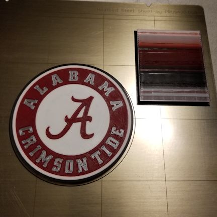 Alabama Crimson Tide Fridge Magnet (4 colors)