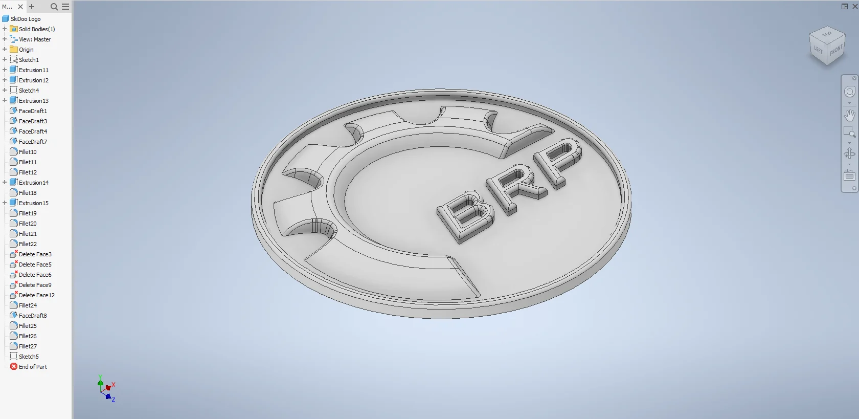 SkiDoo BRP Logo