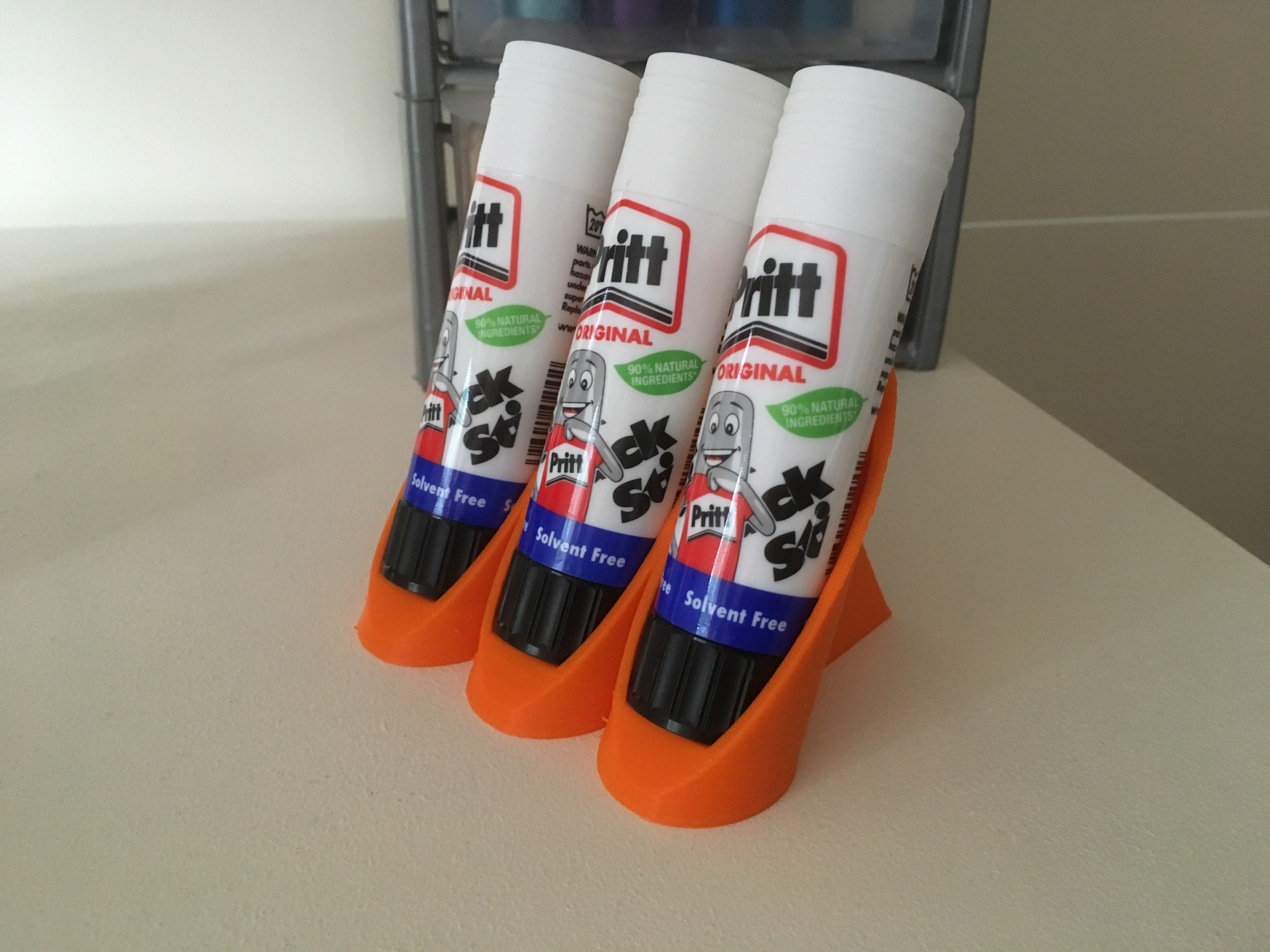 Triple Pritt / Glue Stick holder