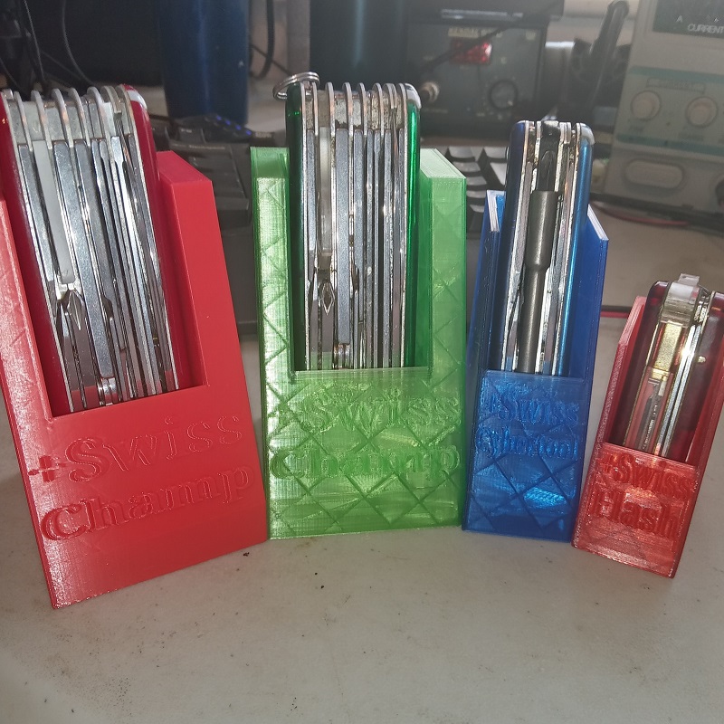 tcpiii's Swiss Army knife holders Champ, Cybertool (S), Flash