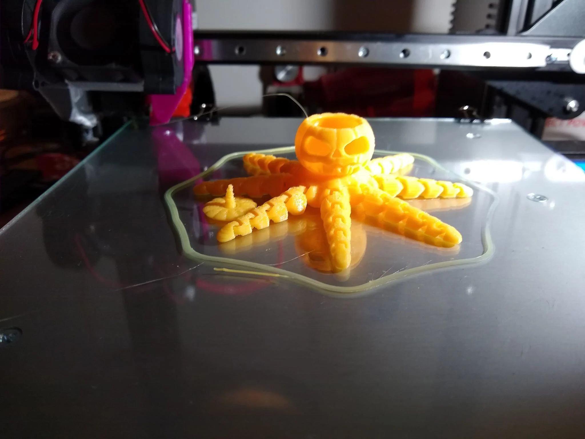 Octopus Jack-O-Lantern