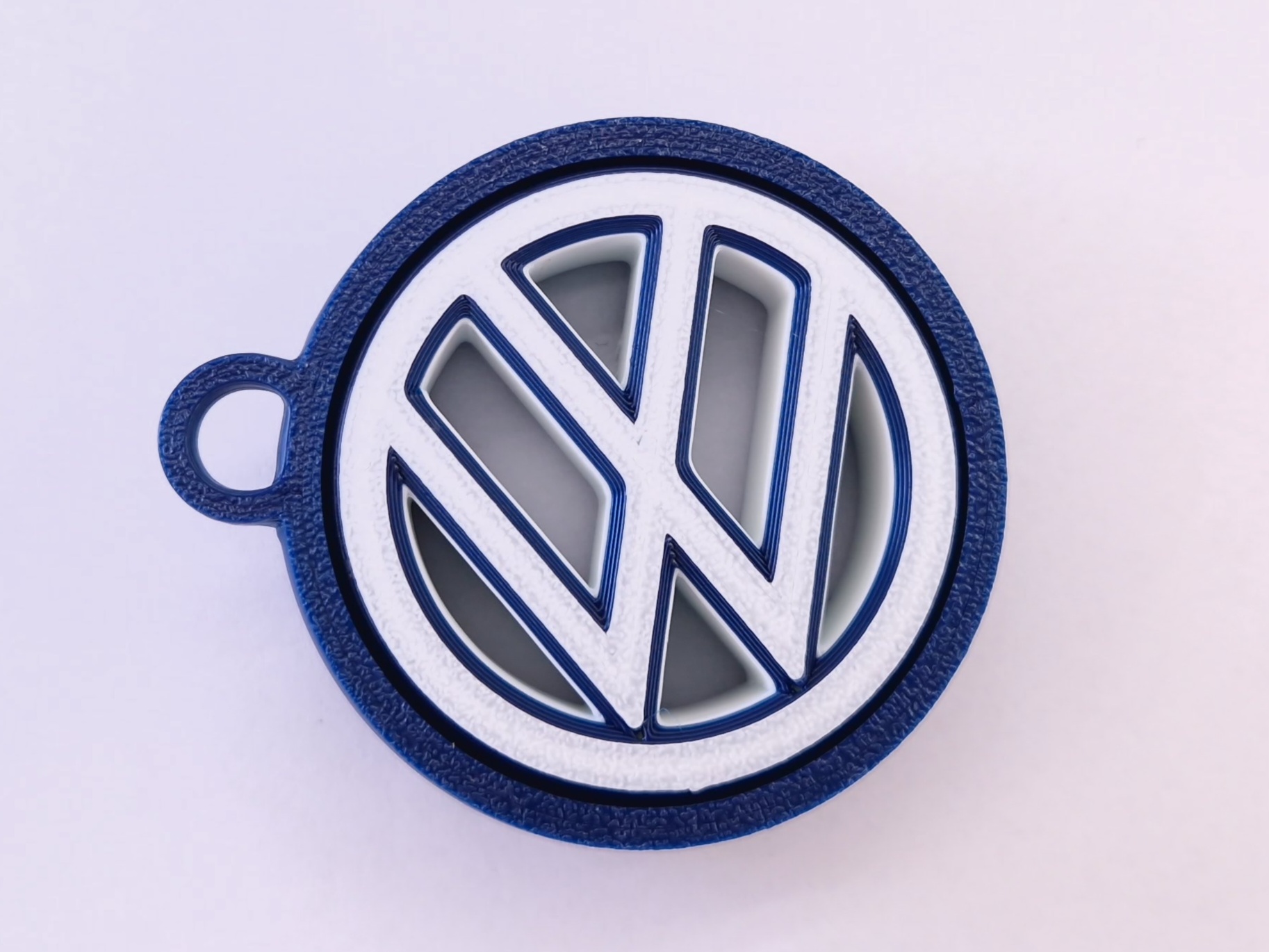 Volkswagen Logo Keychain - 3D Gyroscope Design