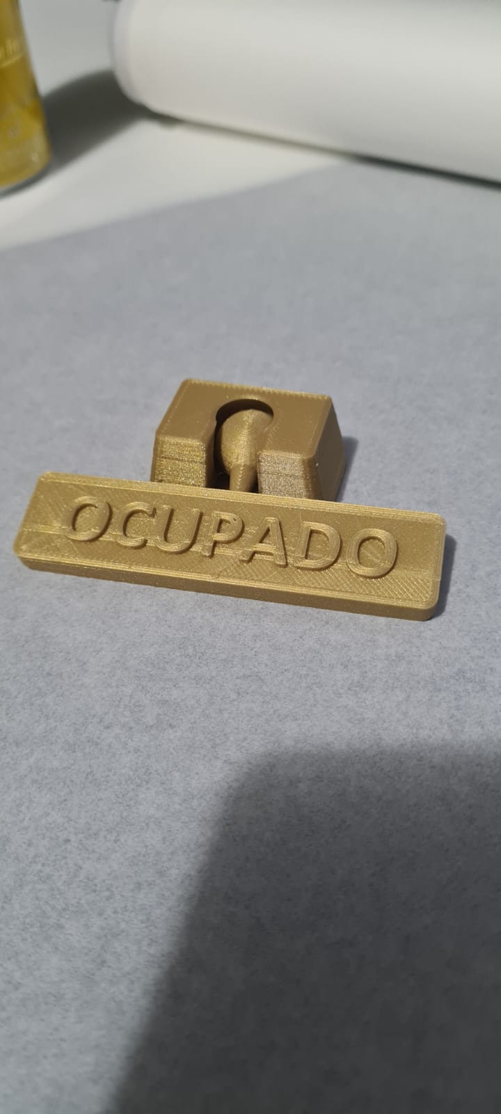 Placa de Banheiro (Bathroom door sign)