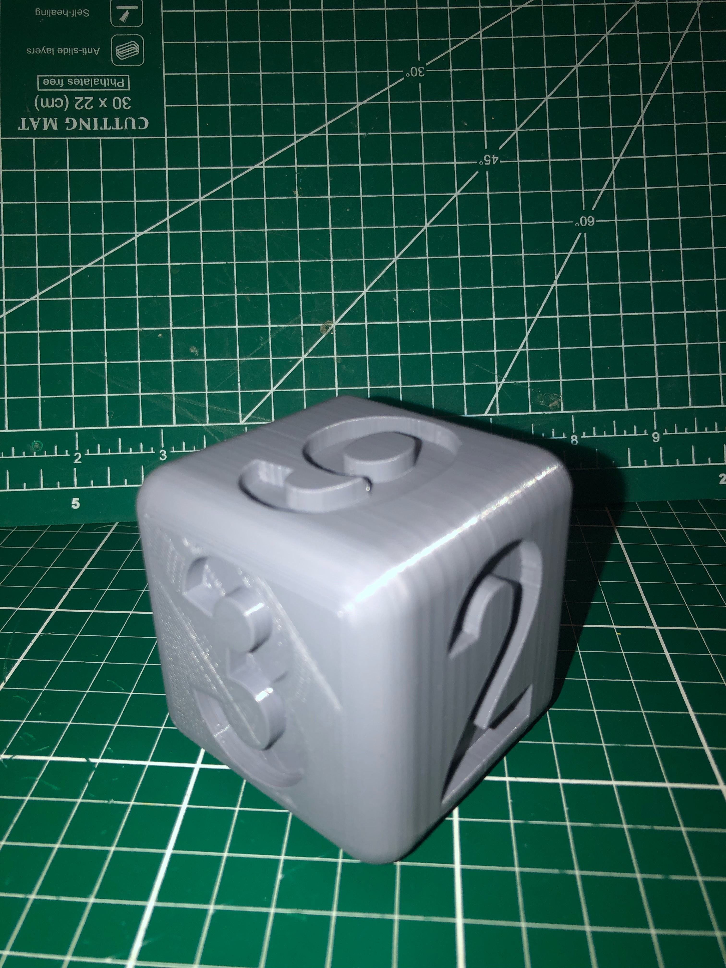 Teach Numbers Cube 6cm