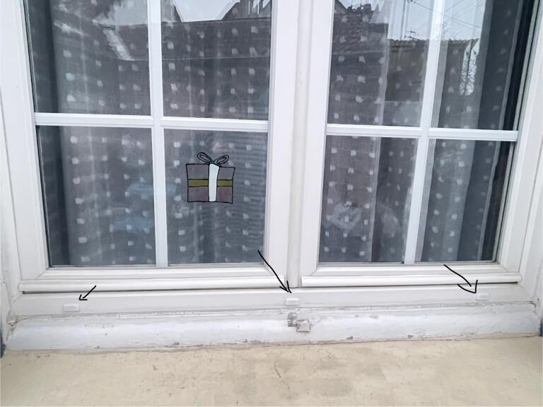 PVC window drainage cover