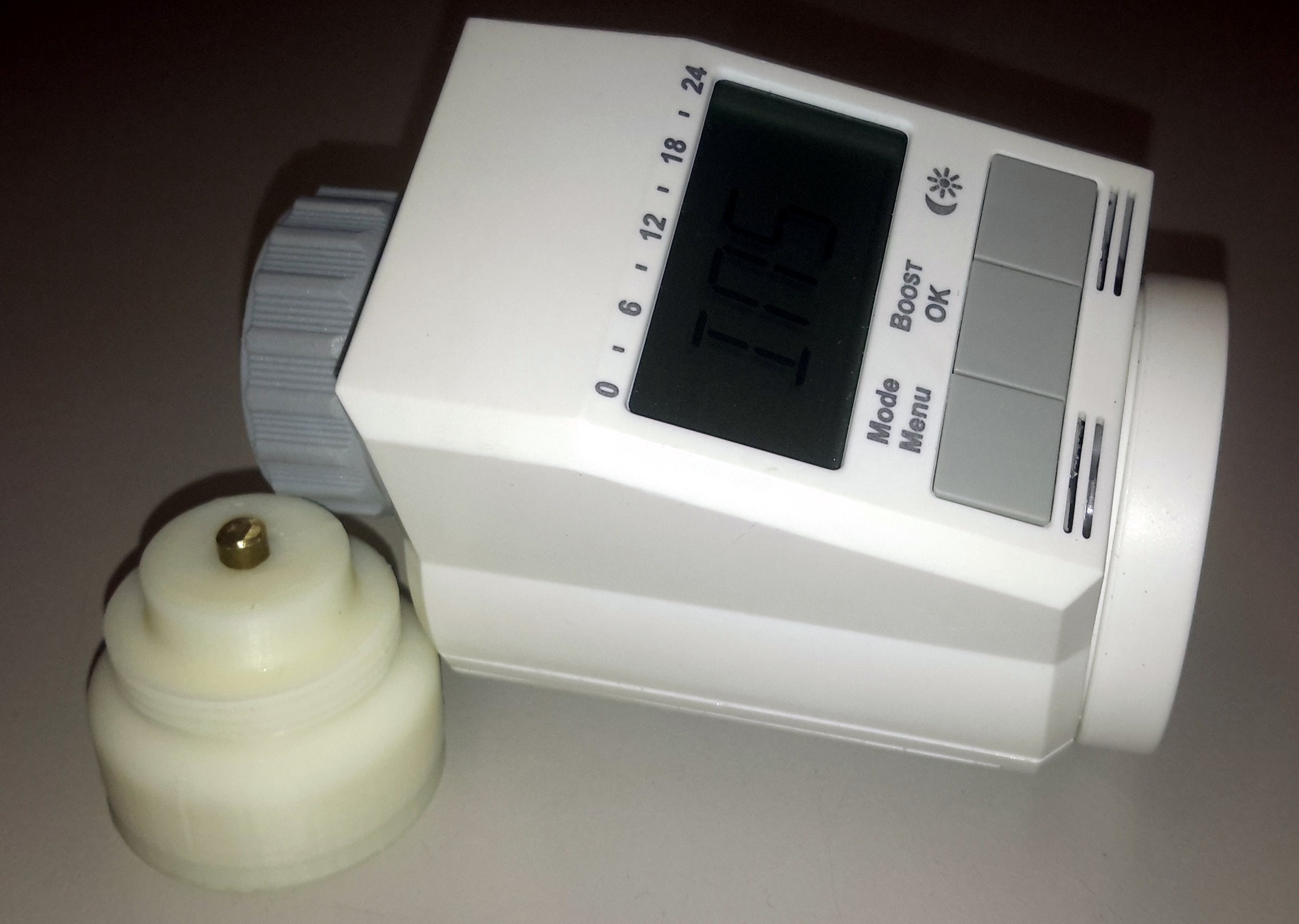 Adapter für elektronischen Heizungsregler
