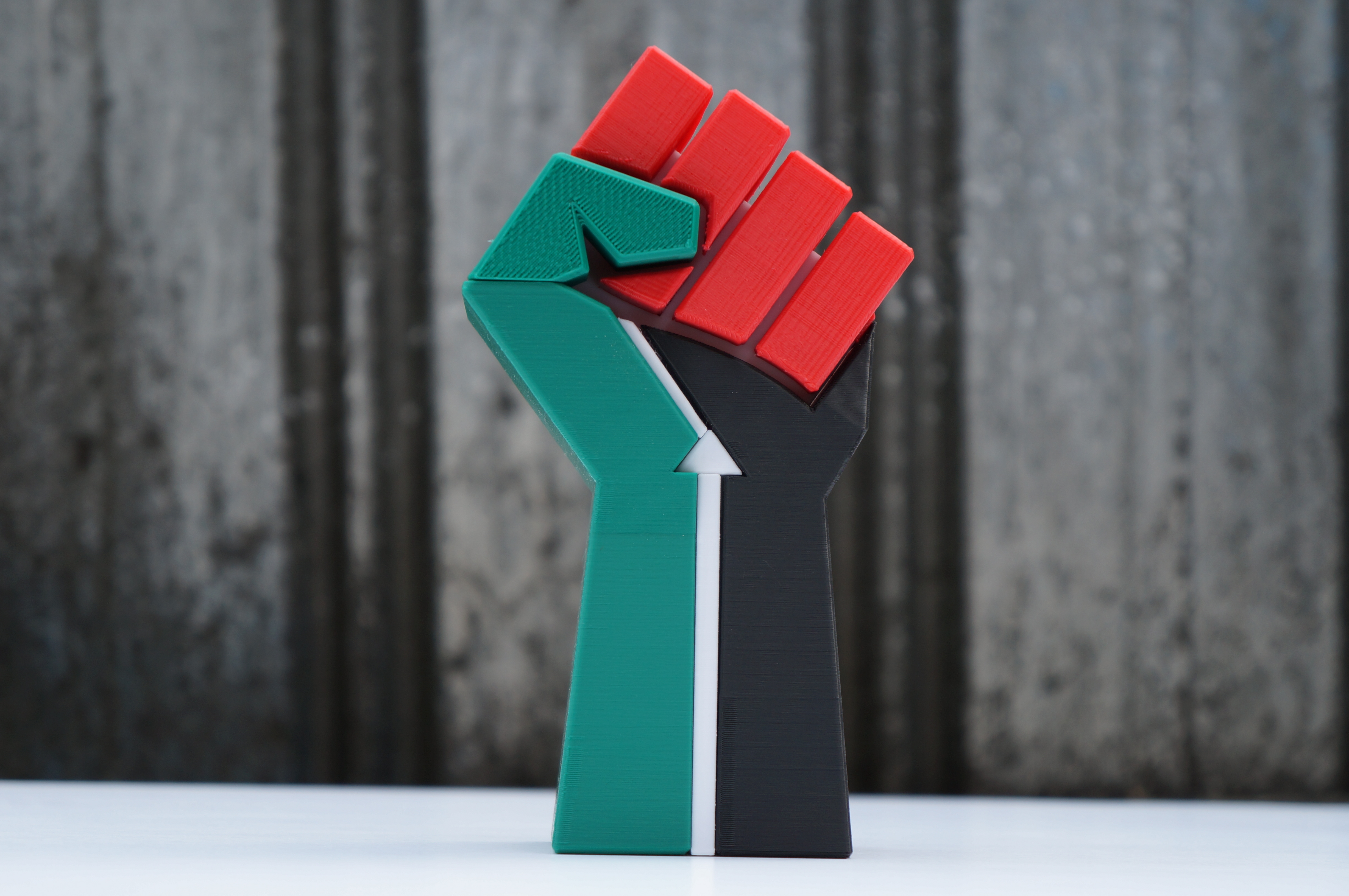 Palestinian Fist of Solidarity, Resistance, and Liberation - Free and liberate Palestine v2