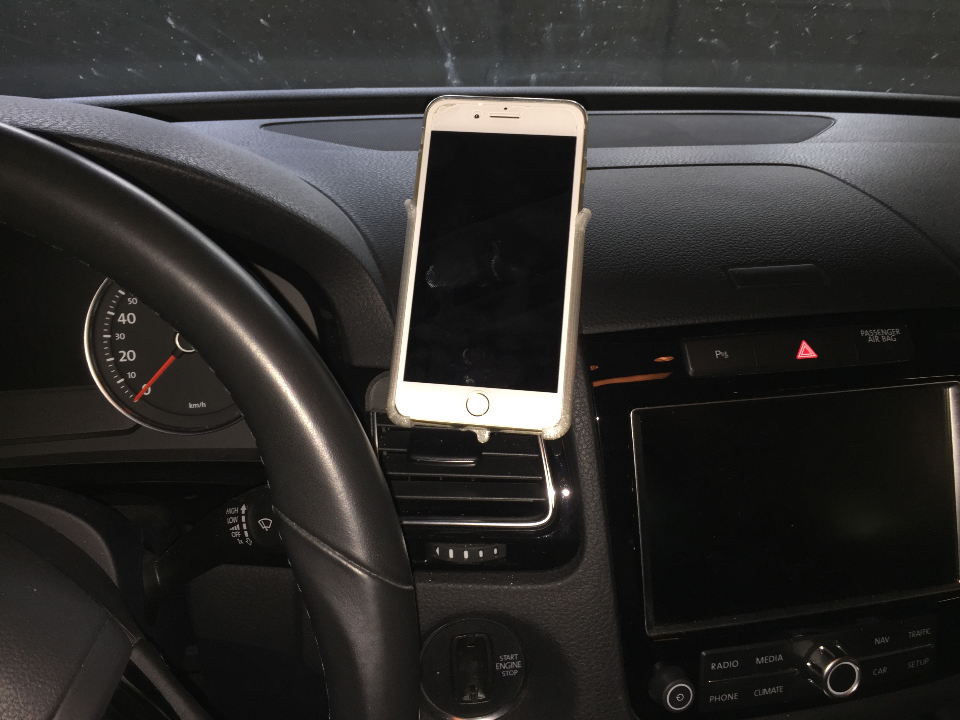 Support iPhone 7 Plus pour VW Touareg