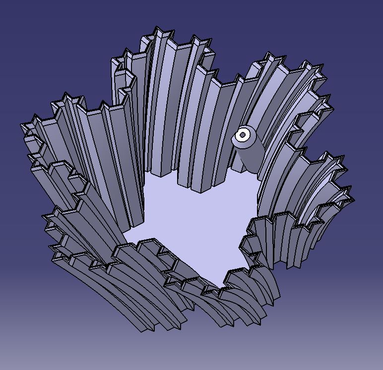 INCENSE HOLDER KOCH FLAKE
