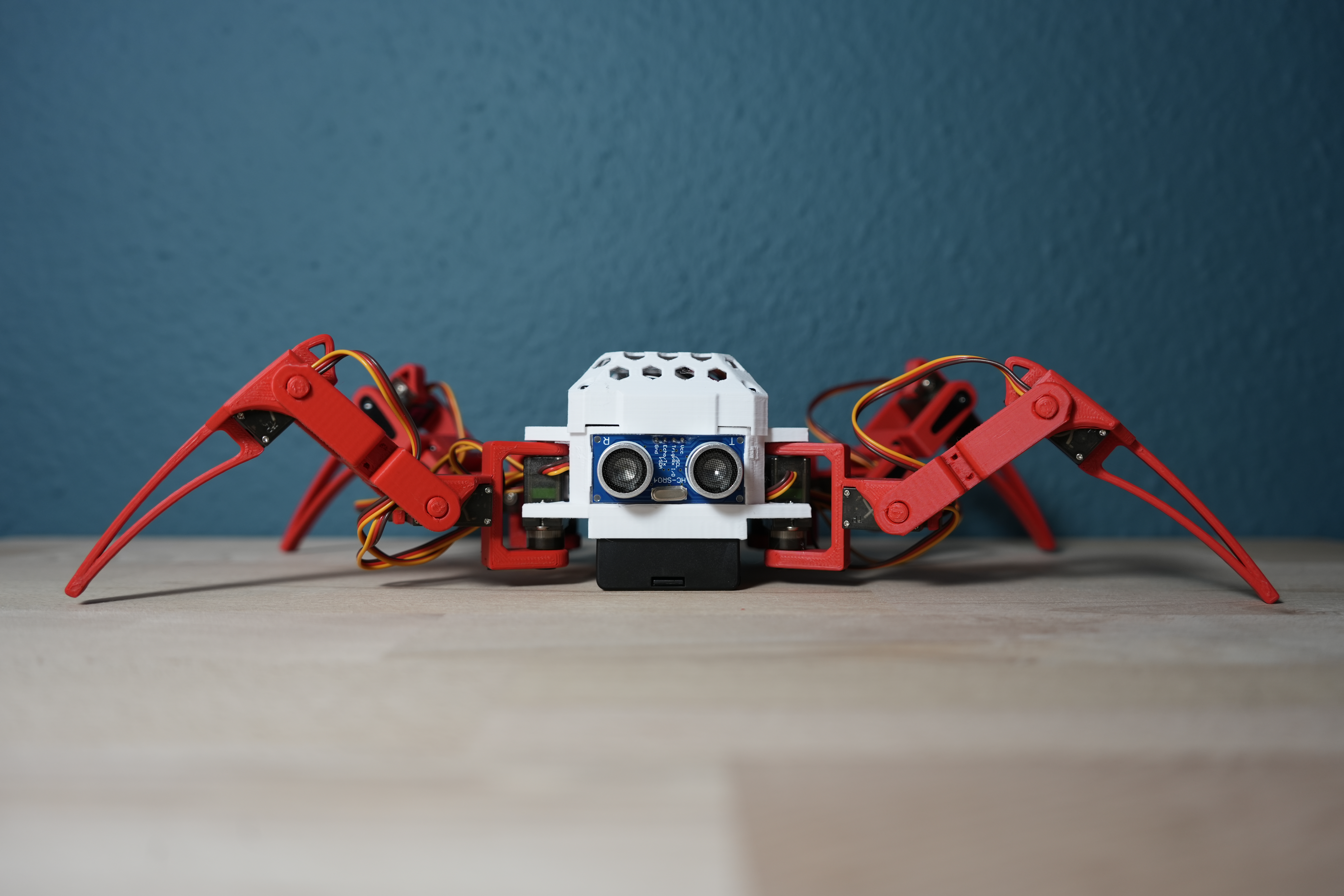 Spiderbot – 3D Printed Quadruped Robot