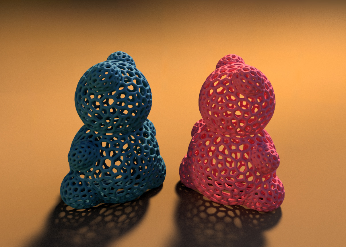 Best Friends Pair Bear (Kawaii Bear Vol.04)