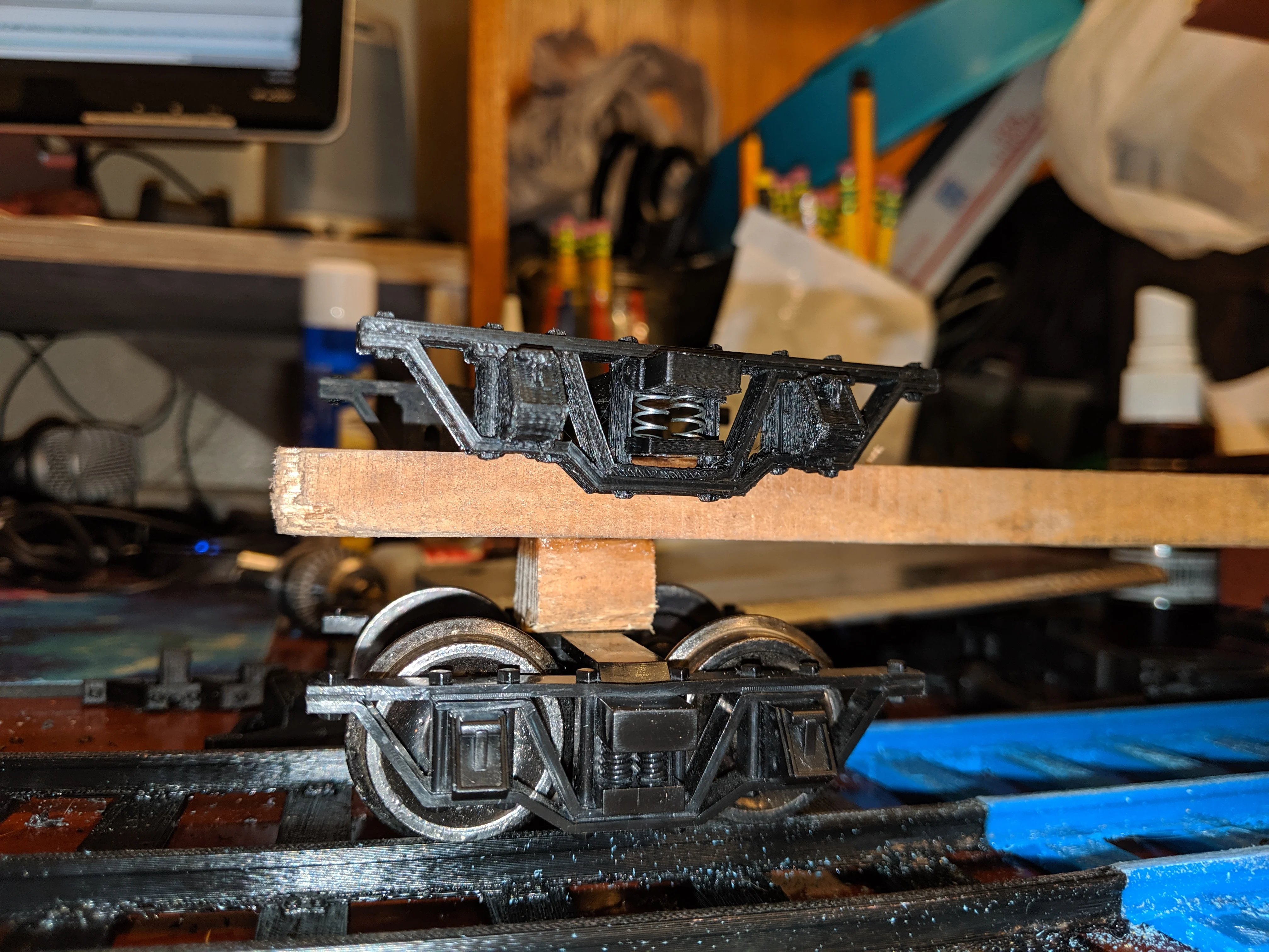 Equalized Short Archbar Trucks, 45mm gauge