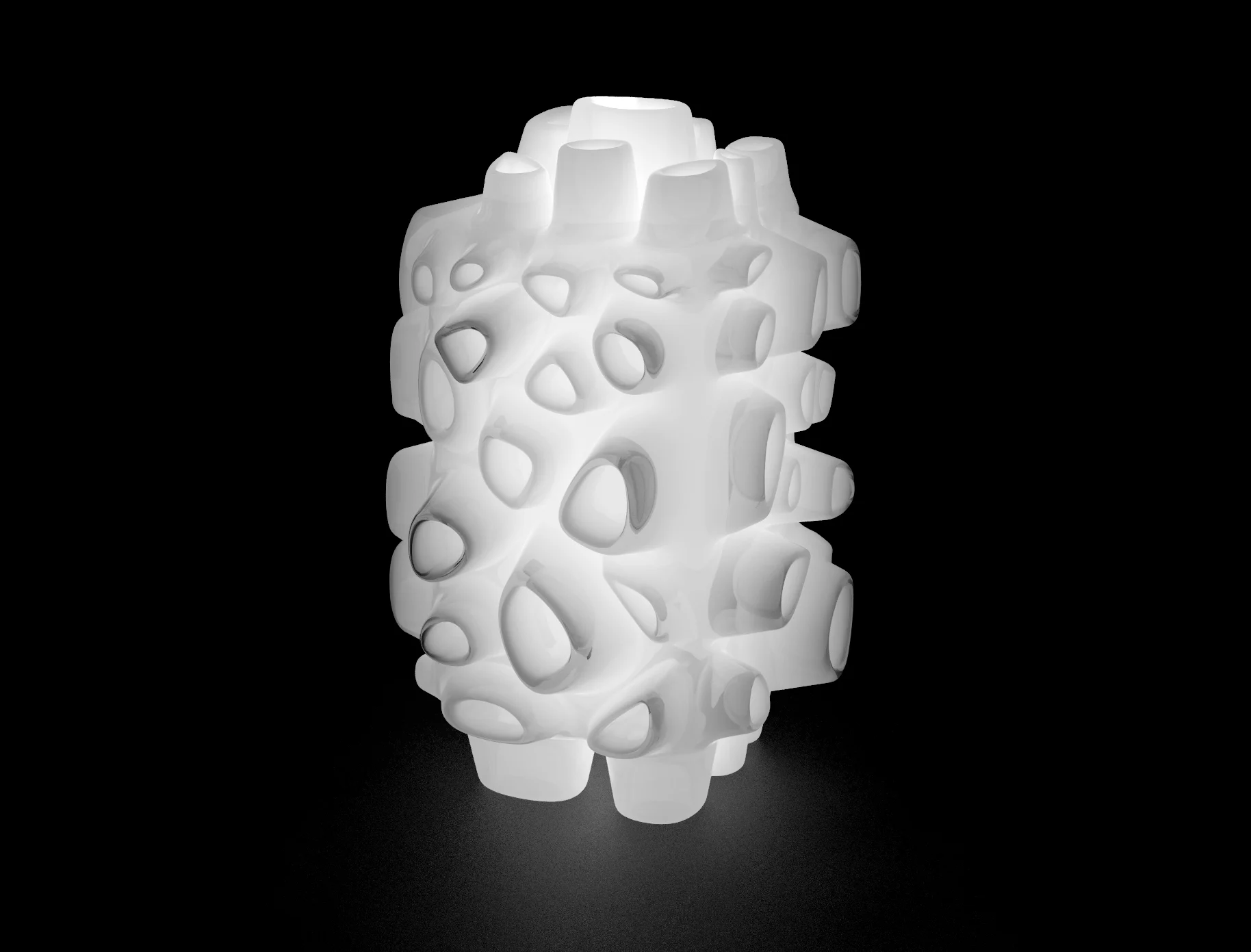 Voronoi lamp 4