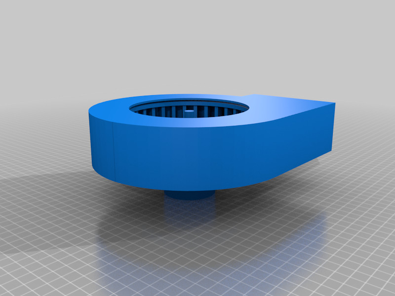 Large centrifugal air blower