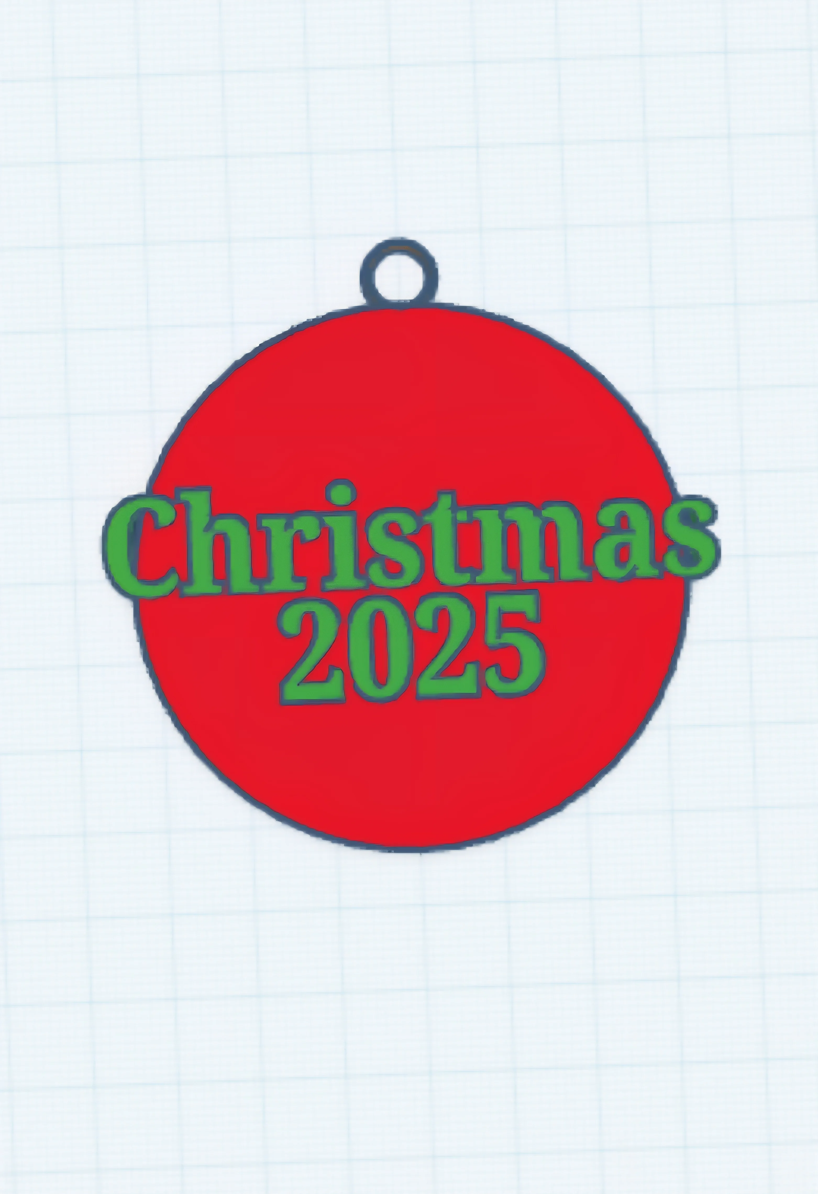 Christmas 2025 Ornament