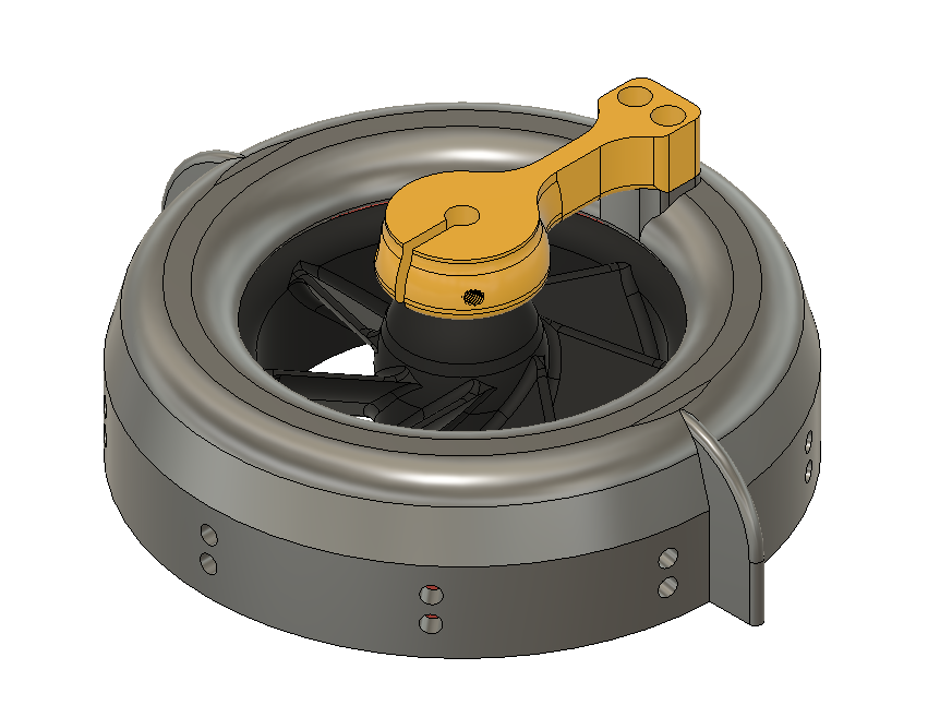 (prototype) axial turbine generator