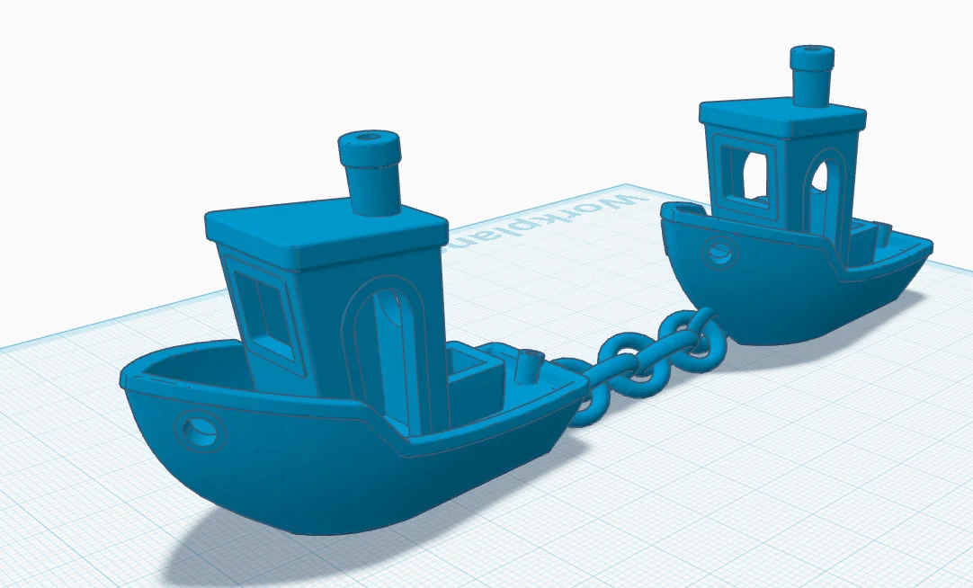 Chain/Train Benchy (Benchy Remixed As A Fidget Toy)