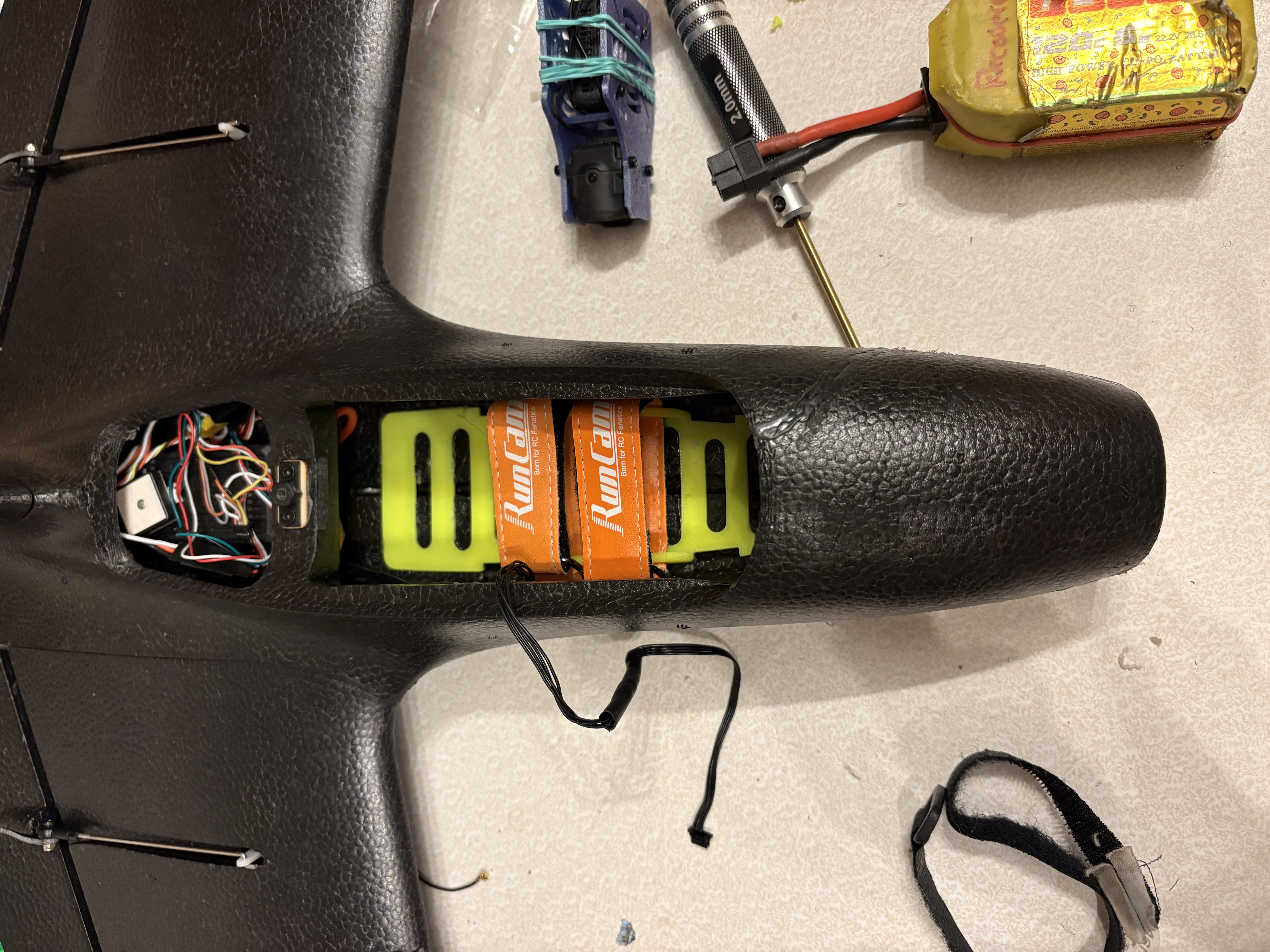 TBS Chupito Battery Tray 2 Stap