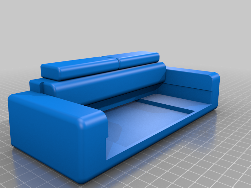 sofa with secret compartment - divano con scomparto segreto