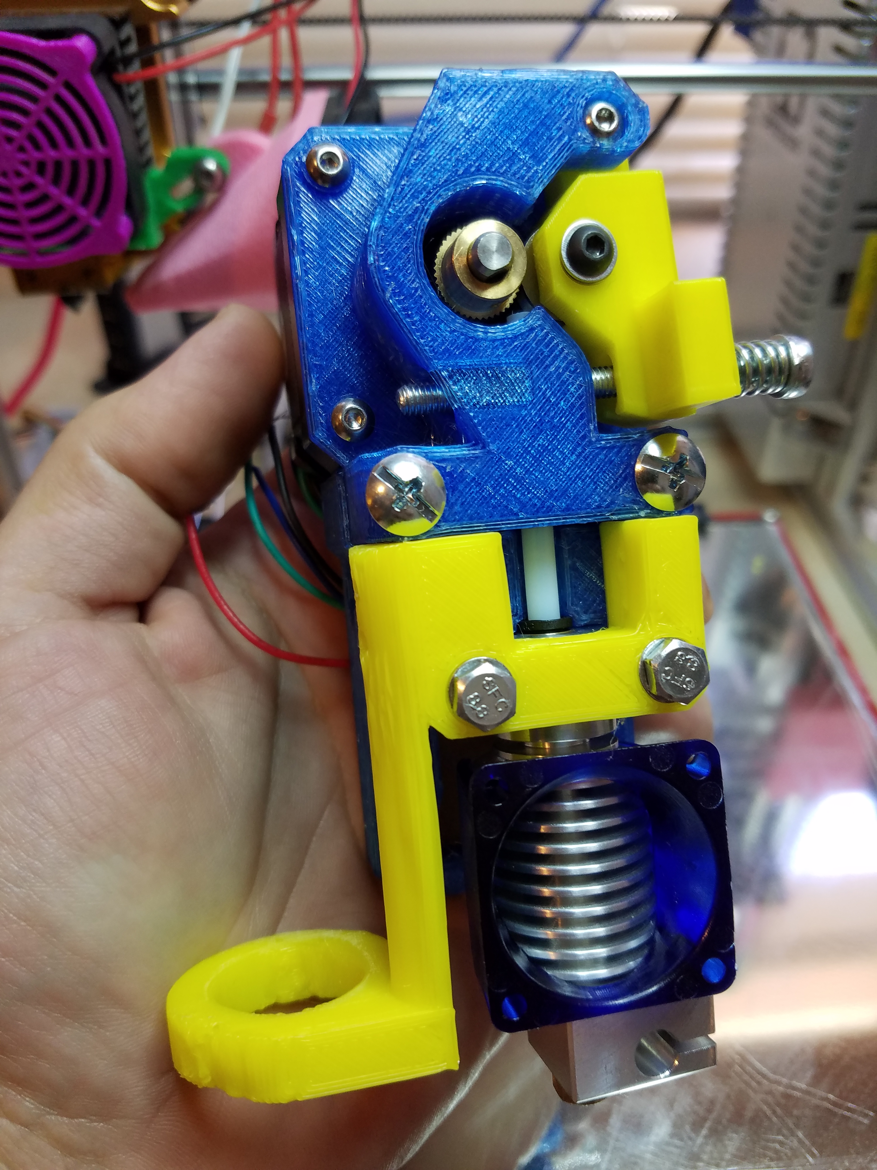 Inductive sensor mount for Folger Technologies E3D Direct Drive